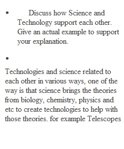 Nature of Science Discussion